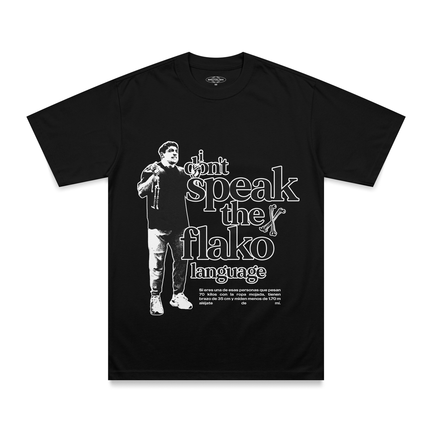 I don´t speak flako Playera