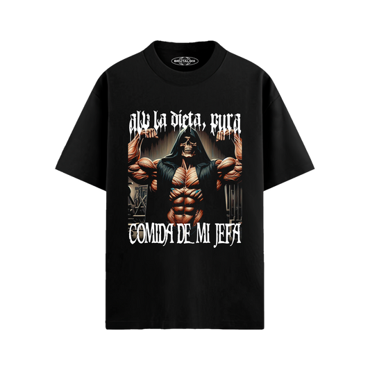 Alv la dieta, pura comida de mi jefa Playera