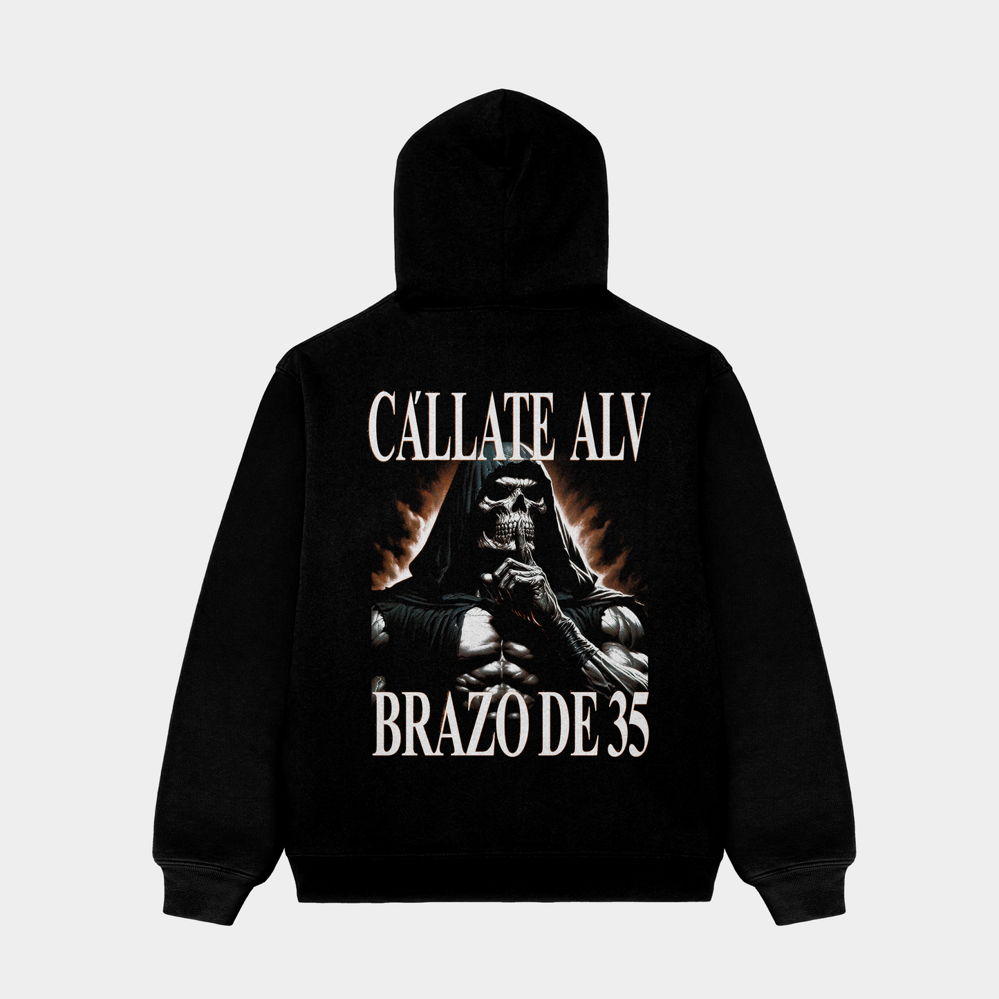 Cállate alv, brazo de 35 Hoodie