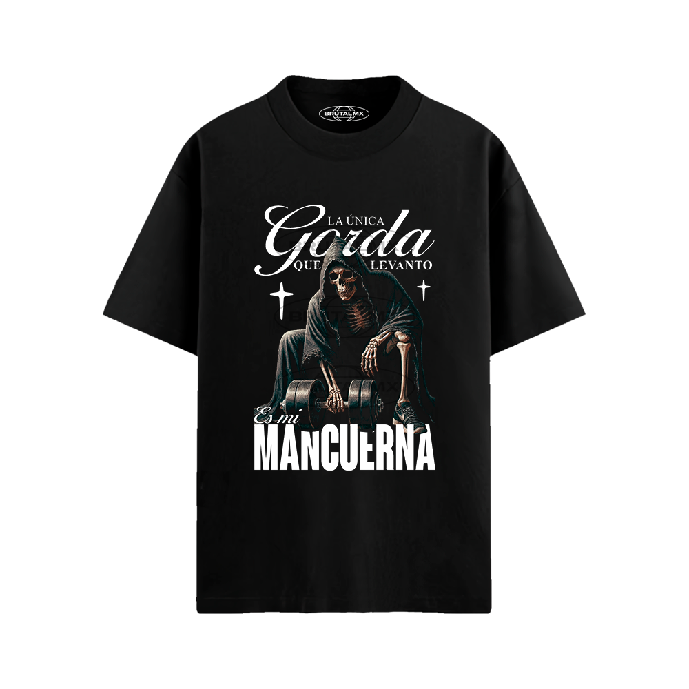 La única gorda que levanto es mi mancuerna Playera