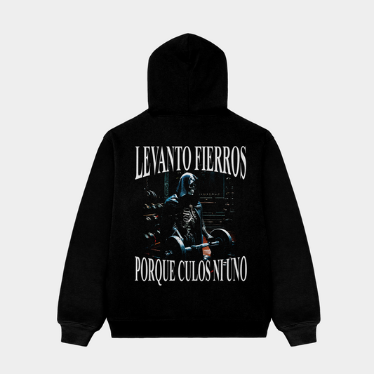 Levanto fierros porque culos ni uno Hoodie